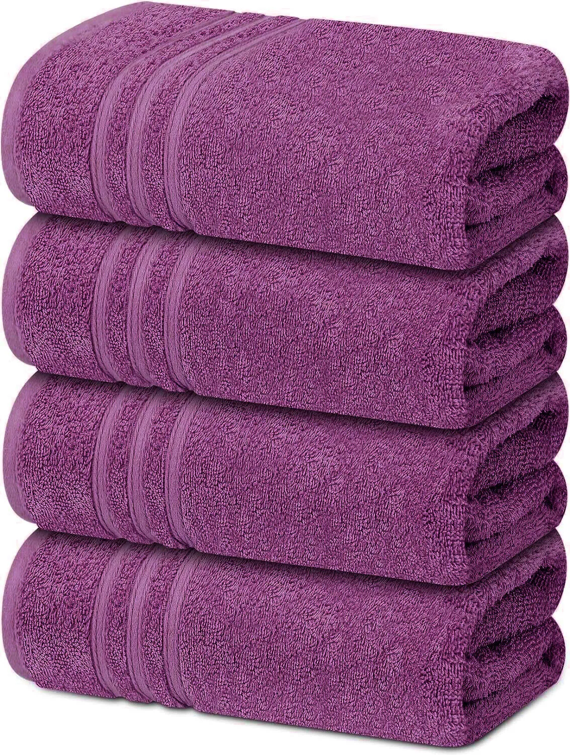 40 Pieces Bath Sheets Large Bulk Towels Set 75cm X 150 cm Bath Towels