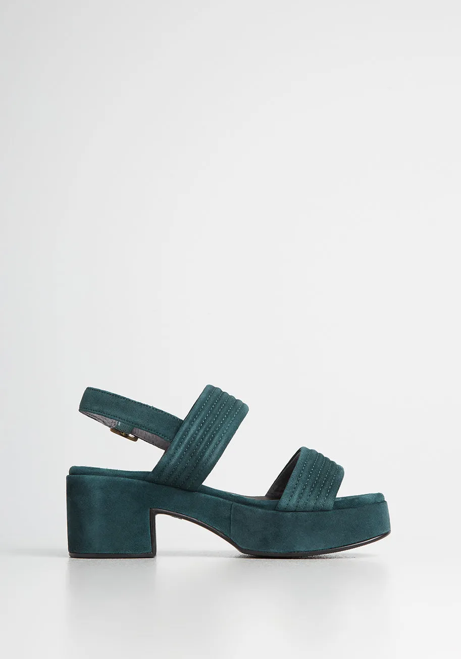 `90s Baby Steps Platform Heel