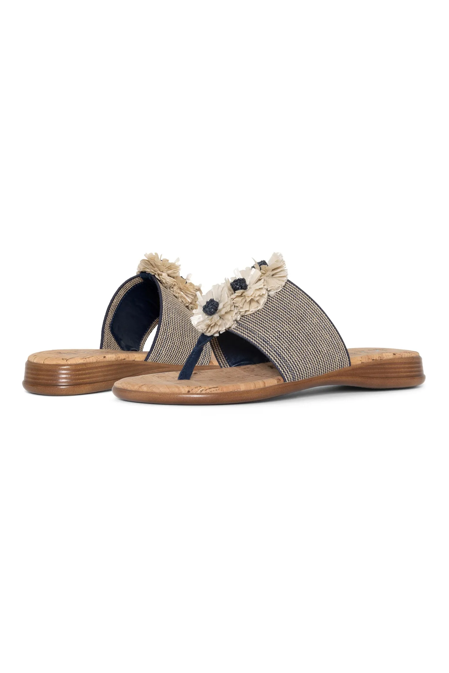 Asira Sandals - Navy