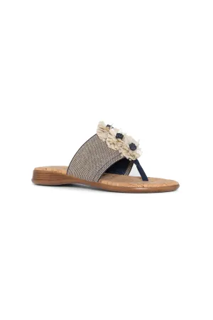 Asira Sandals - Navy