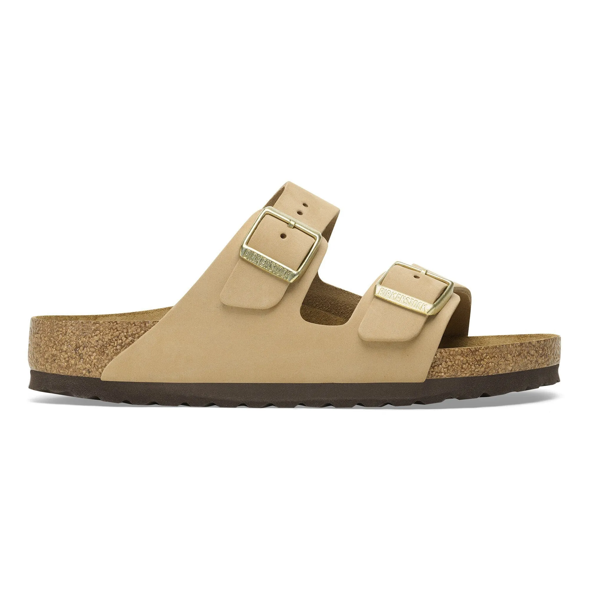 Birkenstock Arizona Soft Footbed Nubuck Leather Sandal