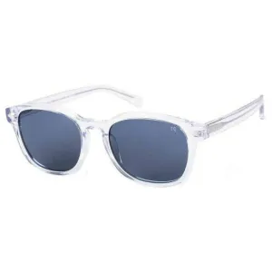 Botaniq Vintage Distinct Square Sunglasses - Clear