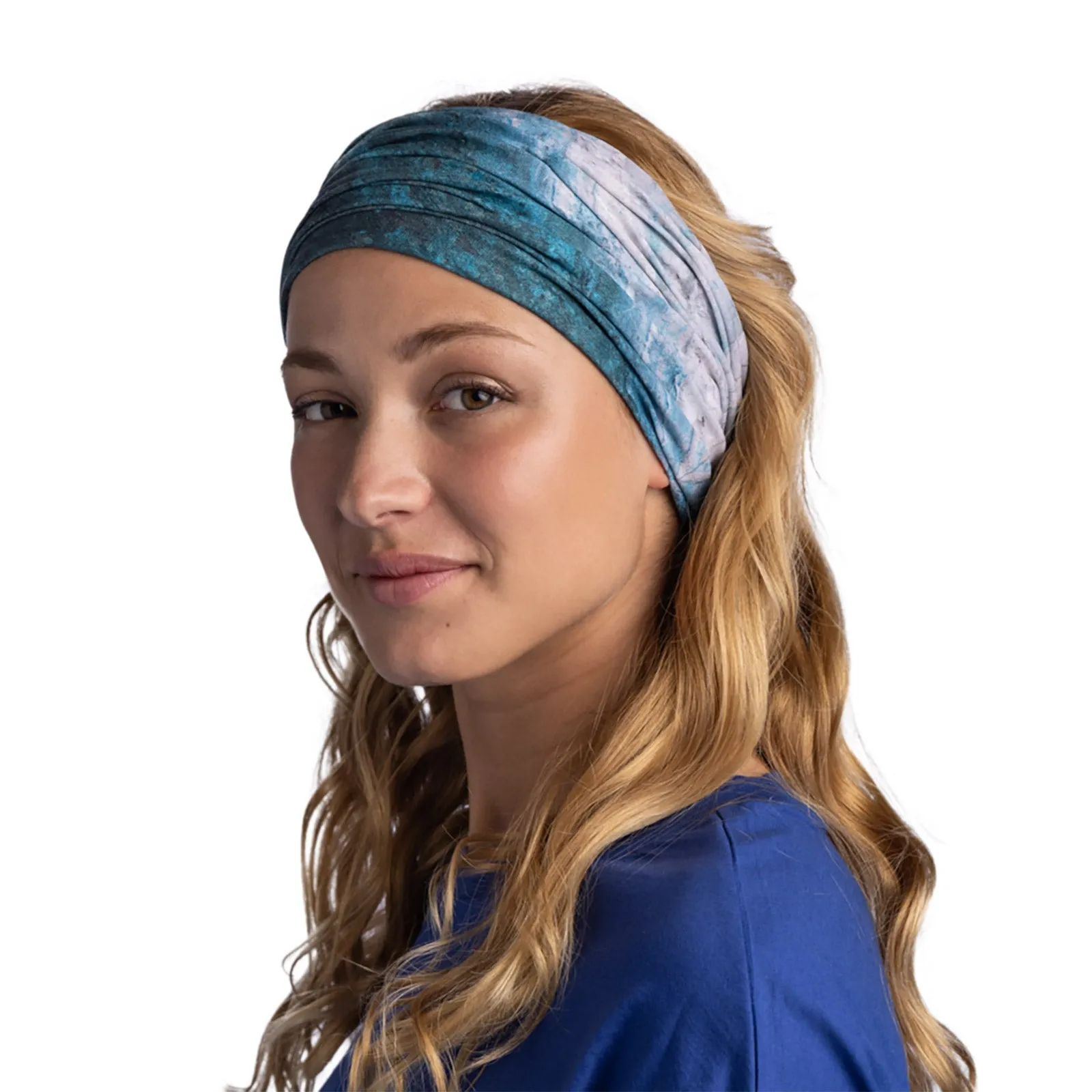 Buff Unisex CoolNet UV UPF 50 Neckwear Tubular Bandanna Scarf - Blue Surfrider