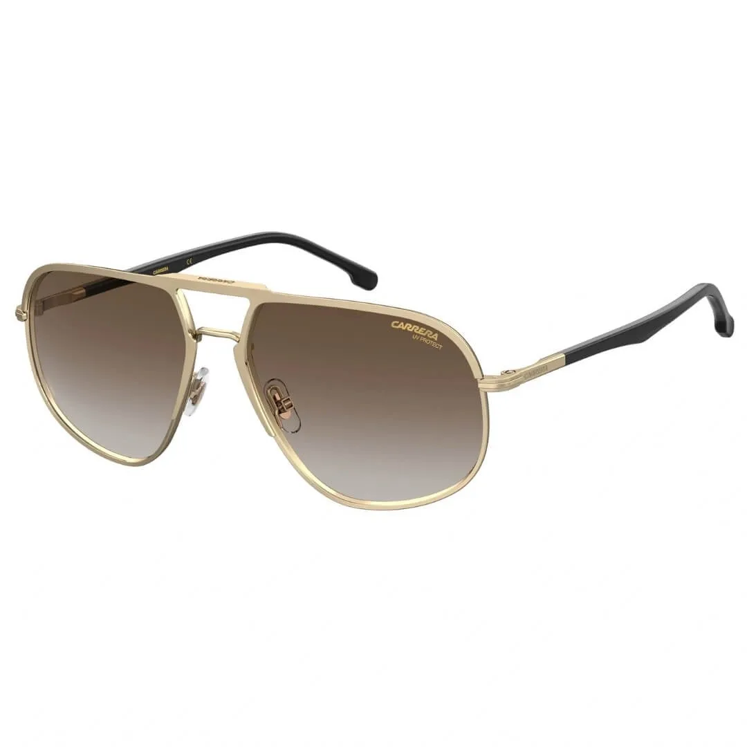 Carrera 318/S J5G 6086 Men's Pilot Sunglasses - Gold/Brown