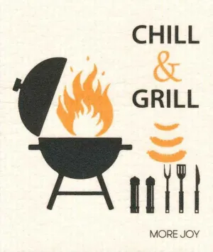 Chill & Grill More Joy Swedish Dishcloth