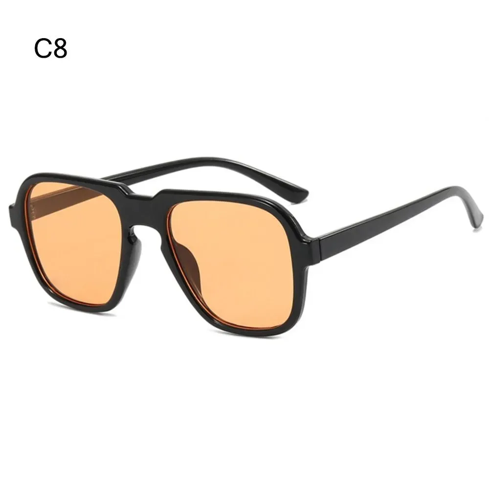 Classic Vintage Sunglasses for Women and Men Clear Ocean Gradient Lens Sun Glasses Shades Trendy Beach Sunnies Summer Eyewear