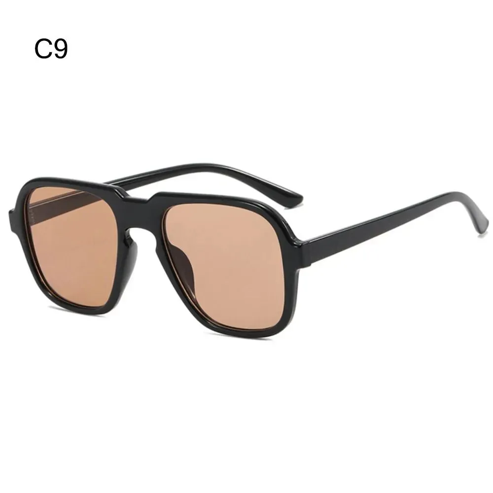 Classic Vintage Sunglasses for Women and Men Clear Ocean Gradient Lens Sun Glasses Shades Trendy Beach Sunnies Summer Eyewear