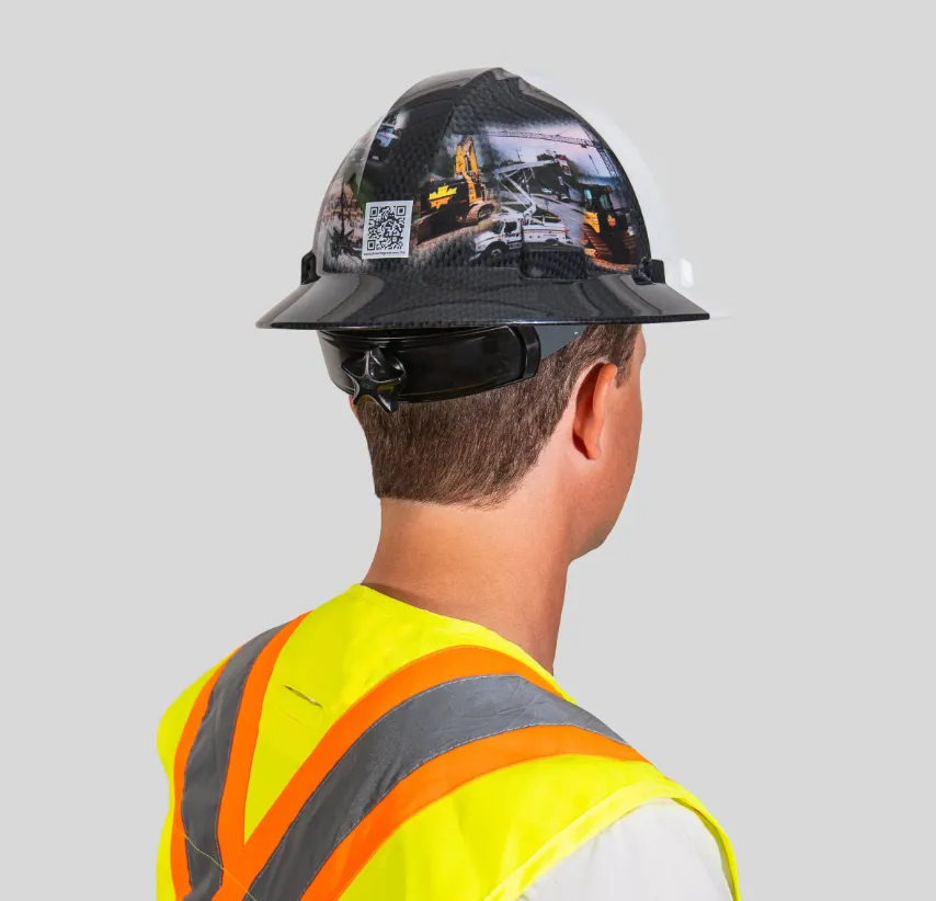 Custom Wrap Hard Hats - 107/CS