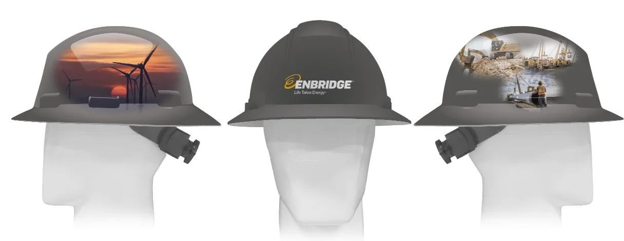 Custom Wrap Hard Hats - 107/CS