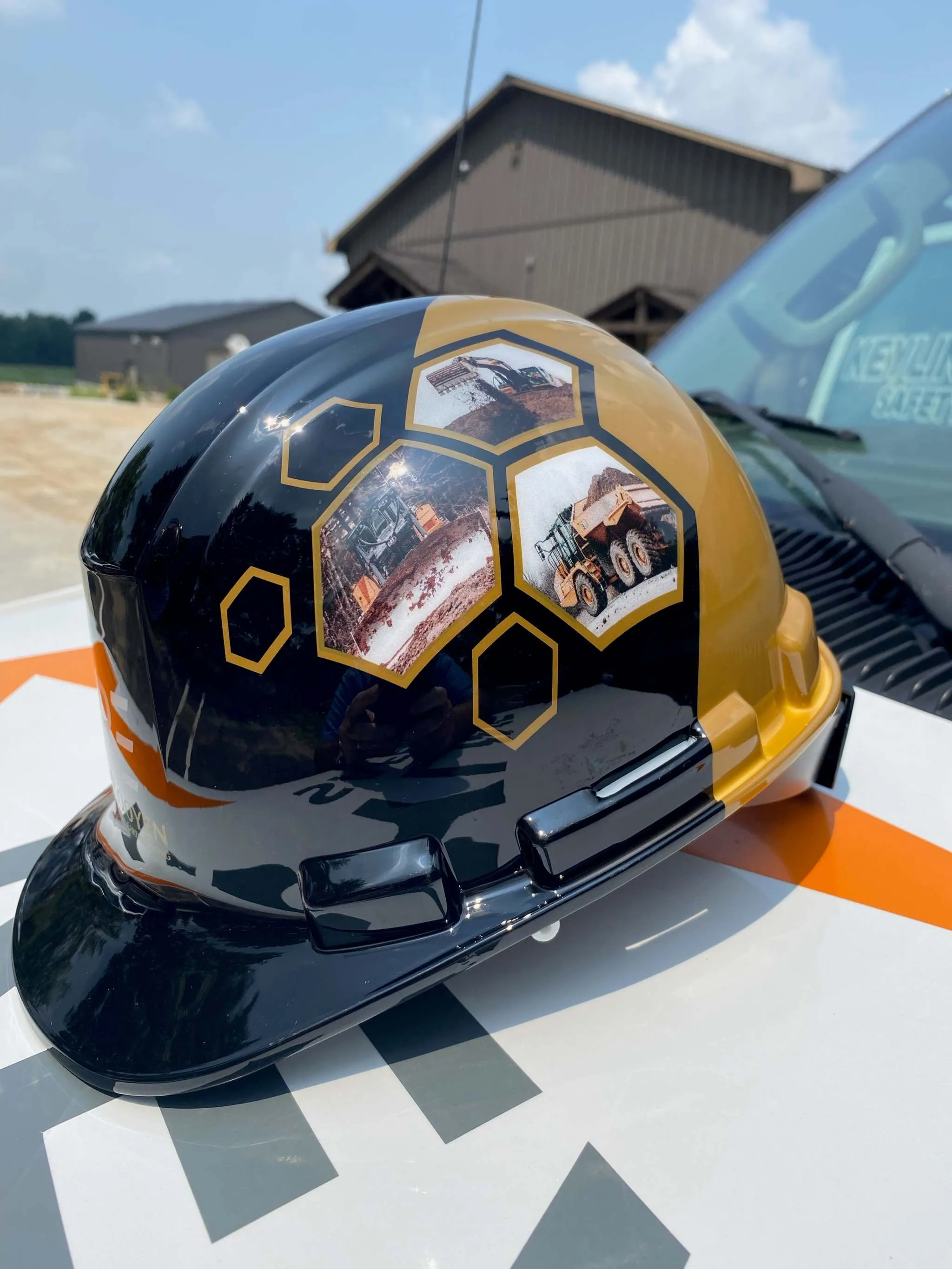 Custom Wrap Hard Hats - 107/CS