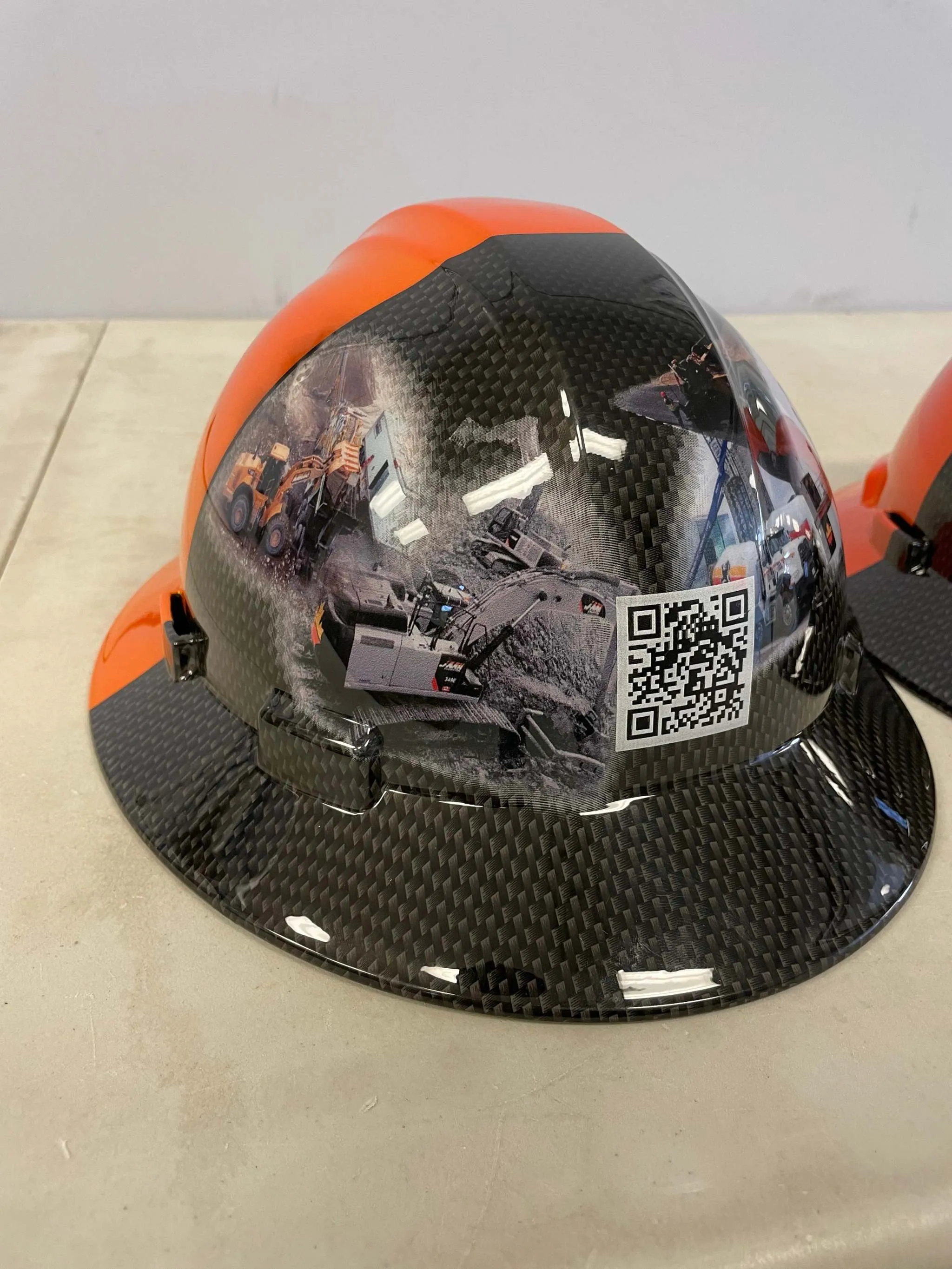 Custom Wrap Hard Hats - 107/CS