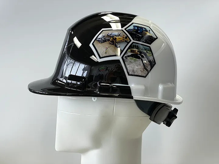 Custom Wrap Hard Hats - 107/CS