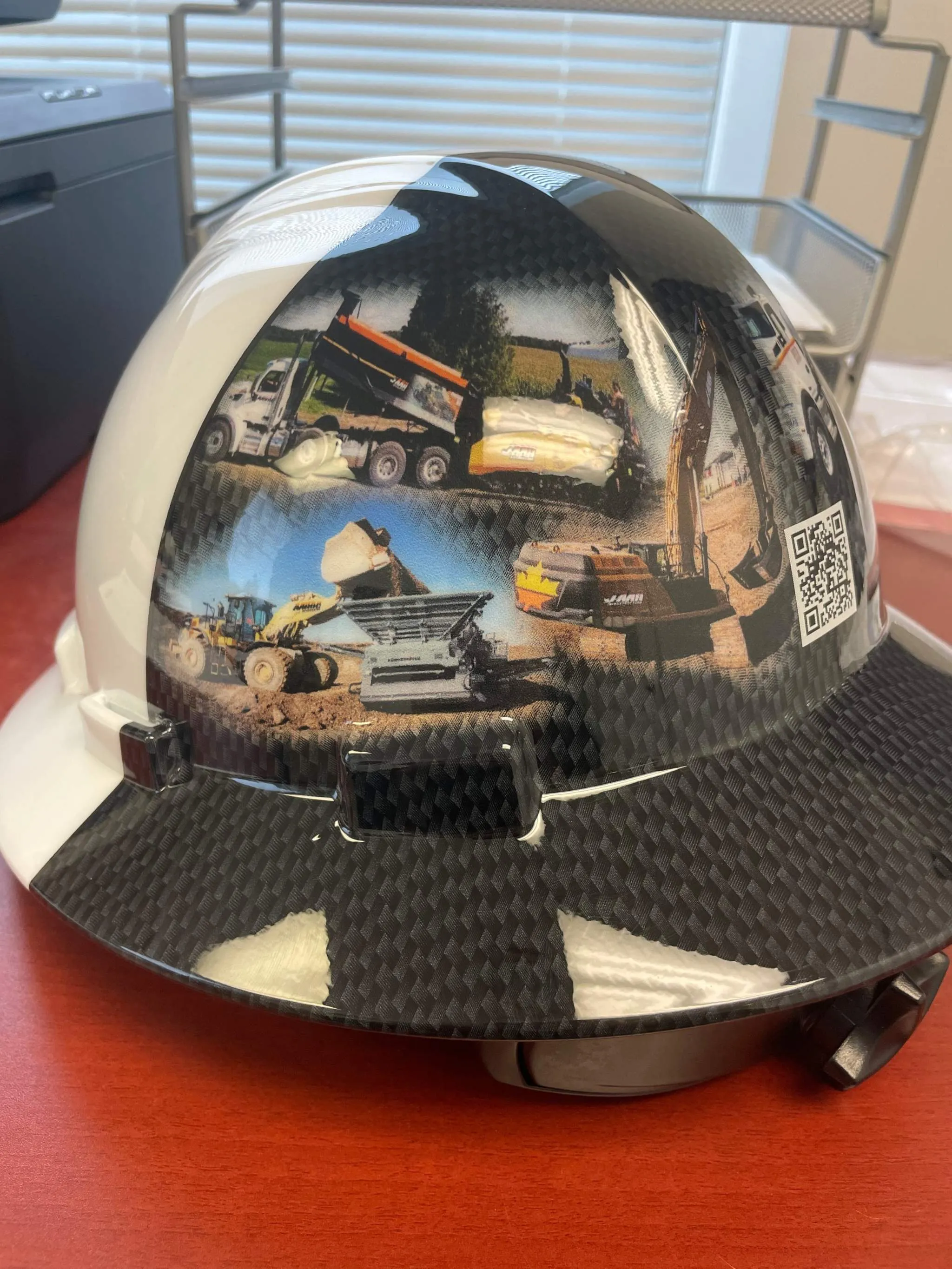 Custom Wrap Hard Hats - 107/CS