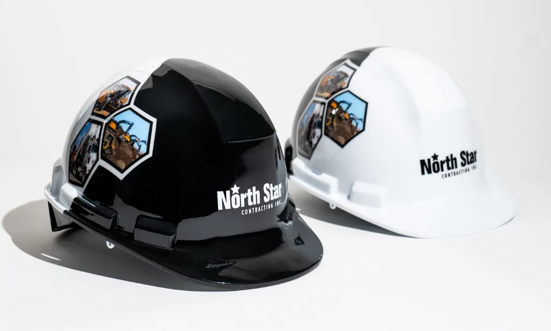 Custom Wrap Hard Hats - 107/CS