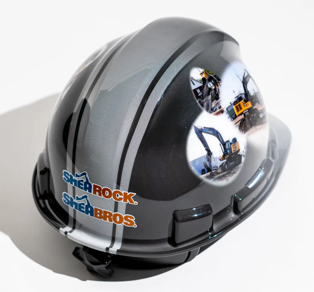 Custom Wrap Hard Hats - 107/CS