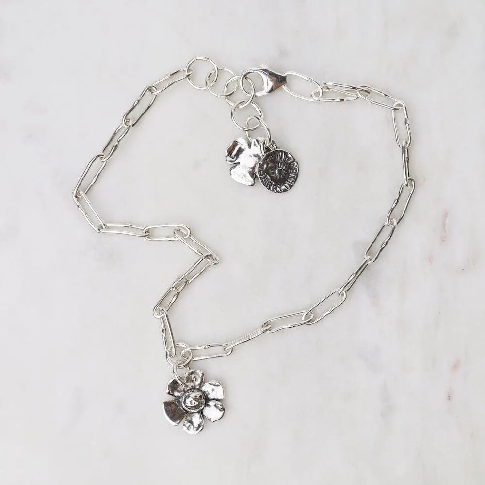 Daisy Charm Anklet