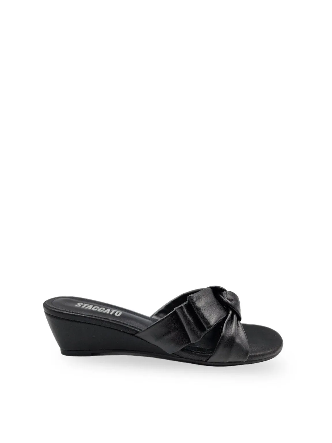 Easi Leather Wedge Sandals