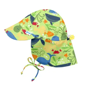 Flap Sun Protection Hat-Lime Sealife