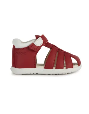 Geox Macchia Sandal Red