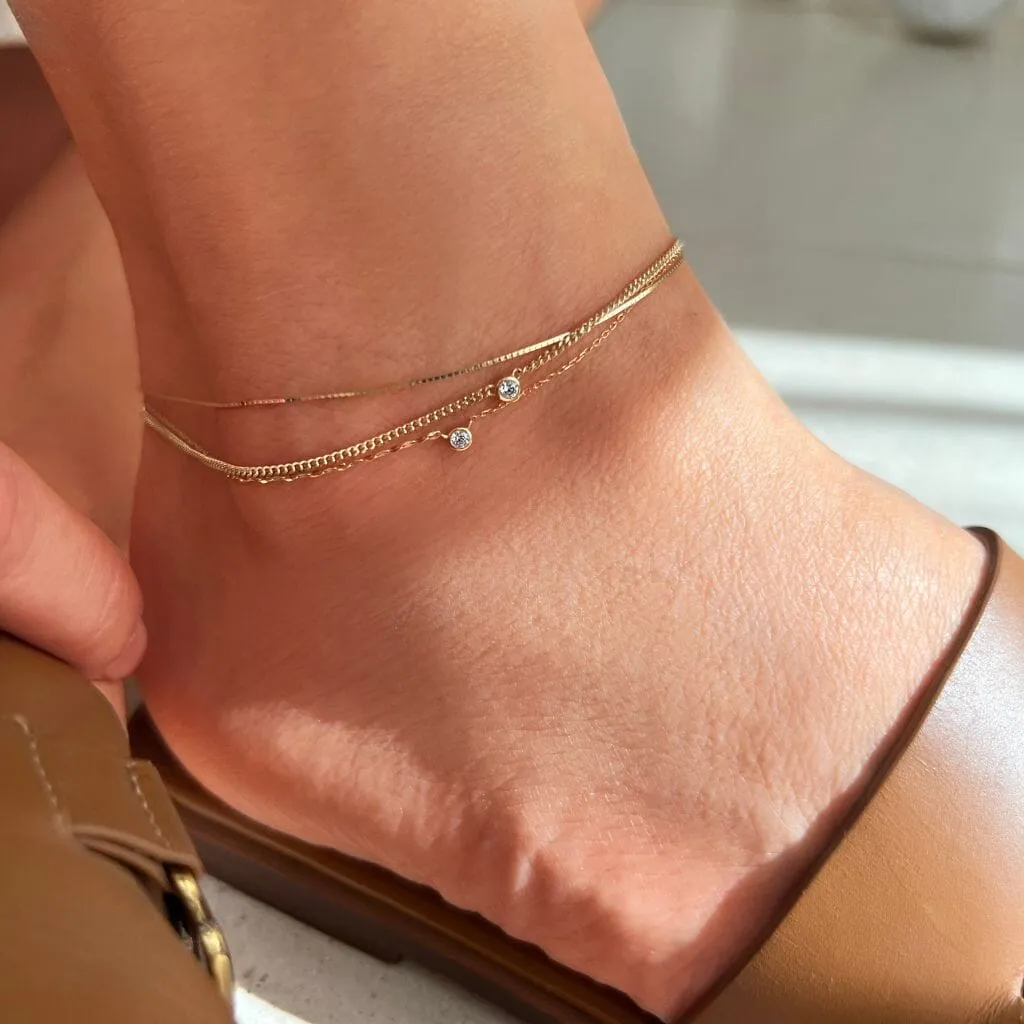 Lang anklet