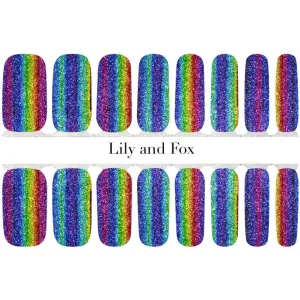 Lily and Fox - Nail Wrap - Let's Do The Time Warp Again