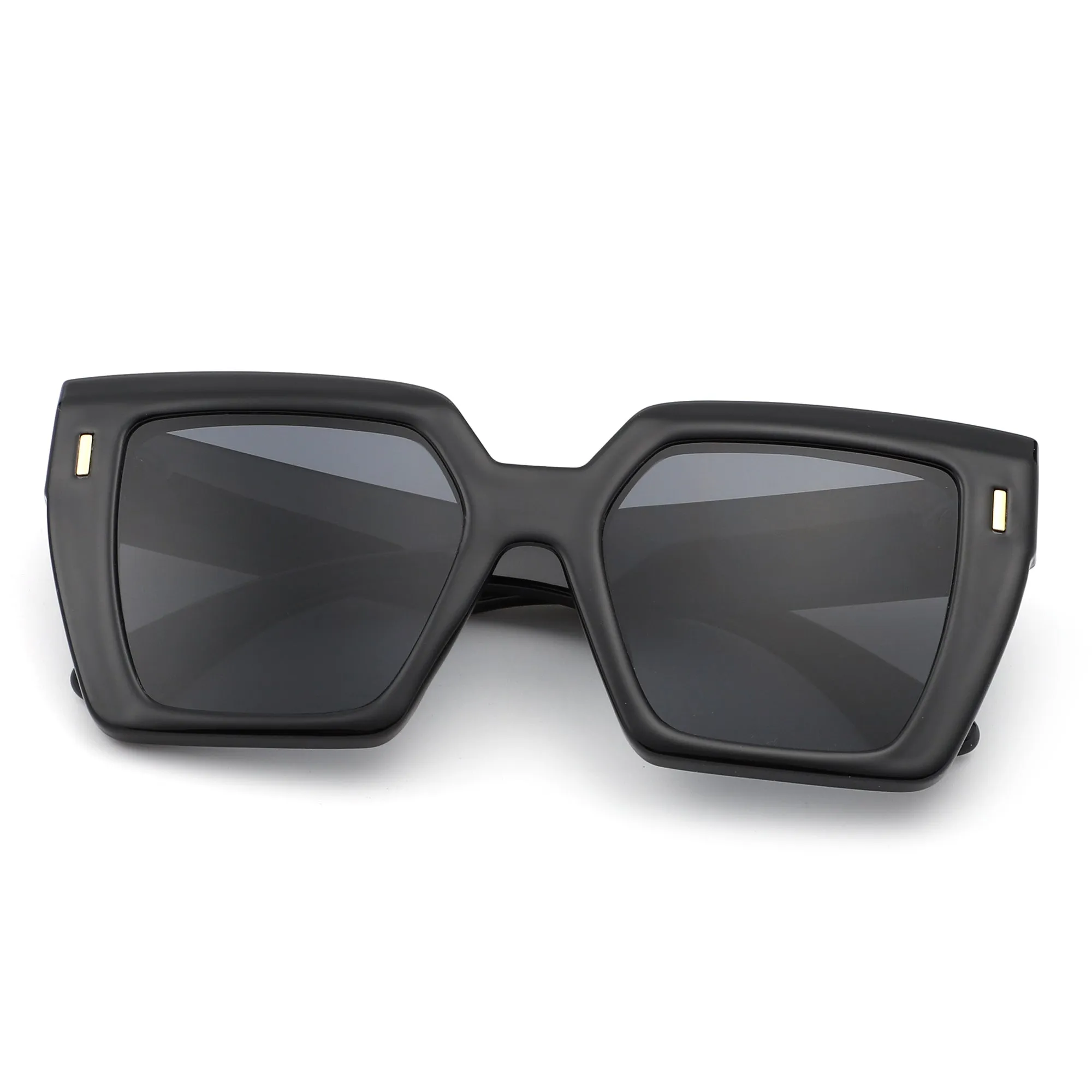 Luma - Chic Flat Top Fashion Women's Square Sunglass