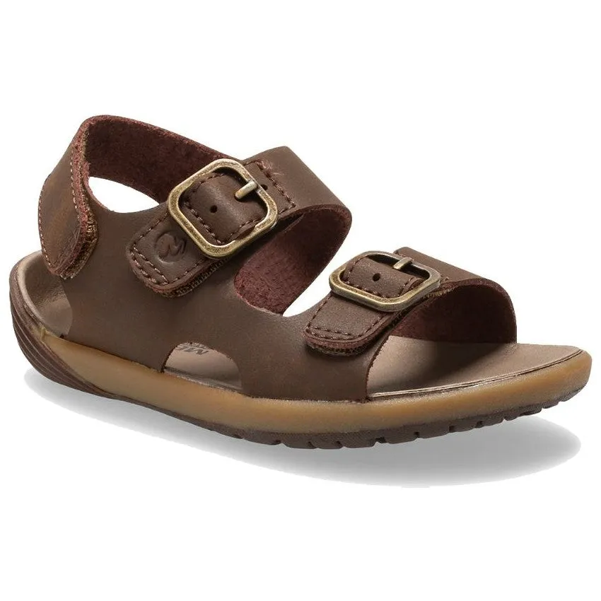 Merrell Brown Bare Steps Baby/Toddler Sandal