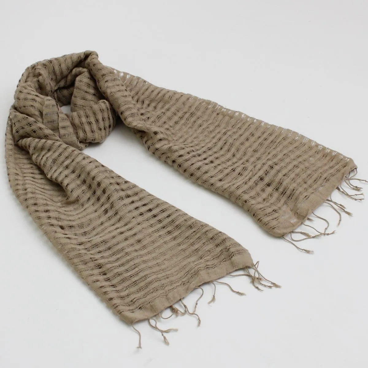 Mocha Mariah Scarf