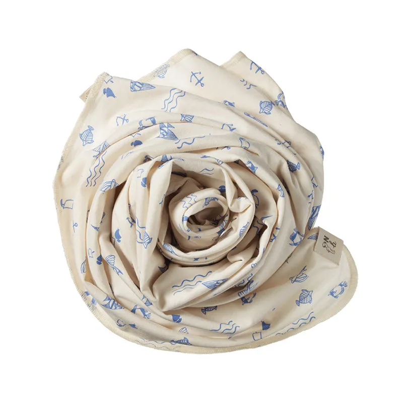 Nature Baby Wrap - Atlantic Print