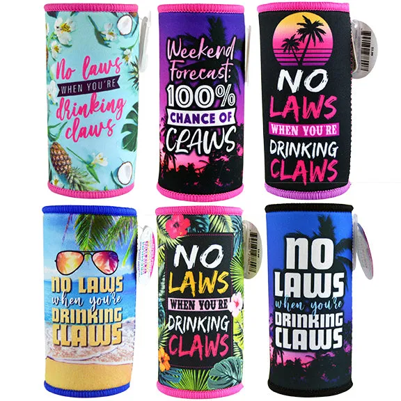 Neoprene Slim Can Cooler - 6 Pieces Per Retail Ready Display 27800