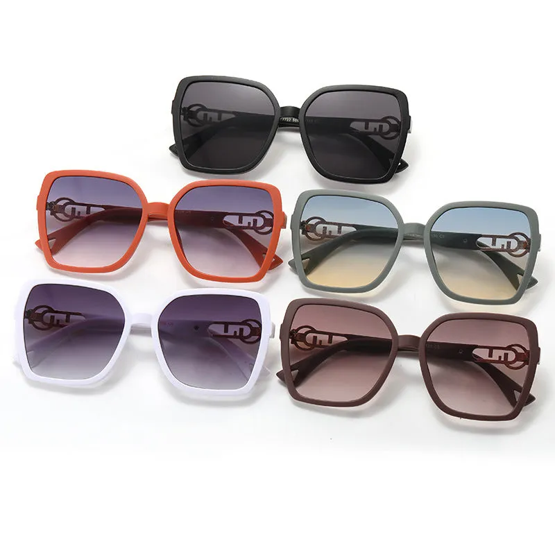 New Fashion Trend Sunglasses Internet Celebrity Sunscreen Sunglasses Women's Polygonal Glasses Anti-UV