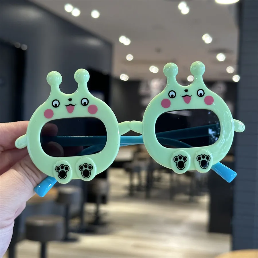 New Funny Children's Sunglasses Little Monster Cartoon Shape Glasses Kids Toys Photo Glasses Boys Hip-Hop Style