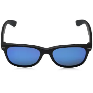 New Wayfarer - Rubber Black/Mirror Blue