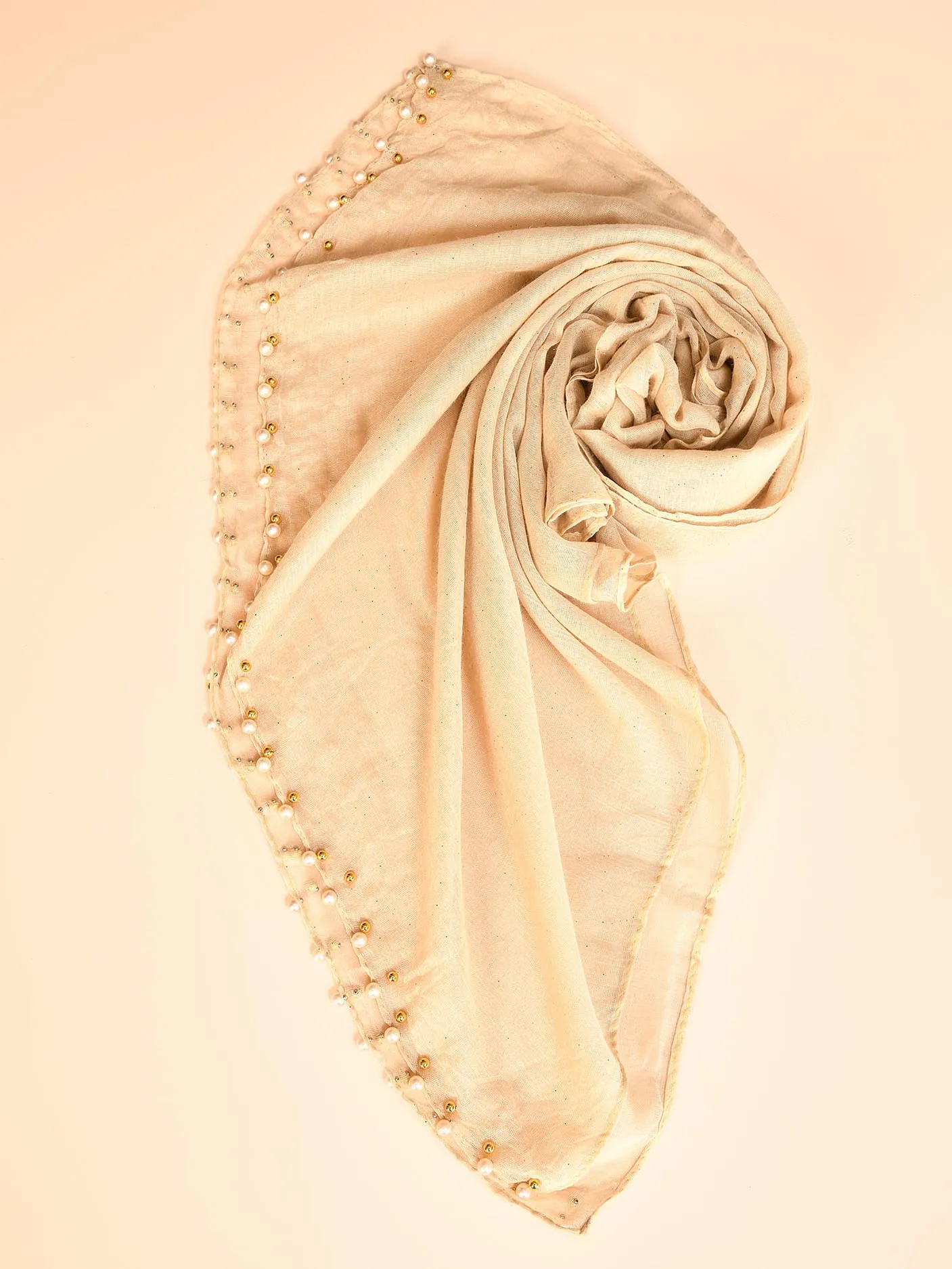 Pearl Shimmer Viscose Scarf