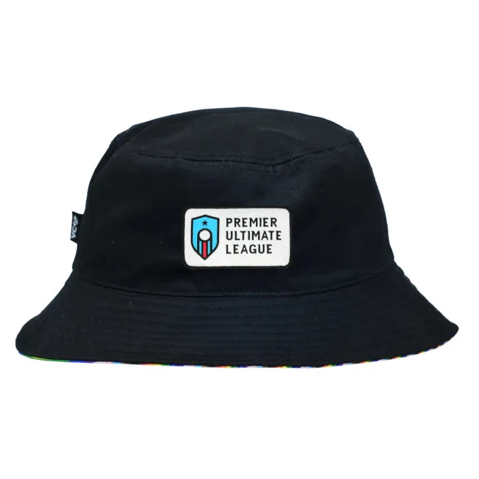 PUL Rainbow Reversible Bucket Hat