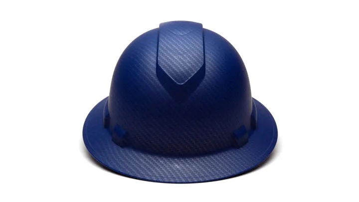 Pyramex Blue Graphite Ridgeline Full Brim Hard Hat HP54122