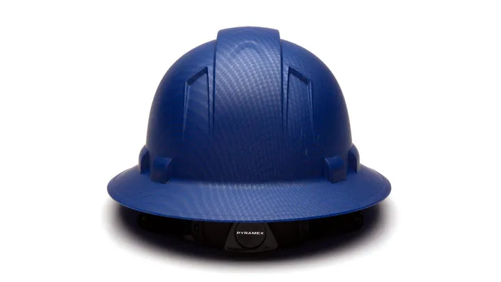 Pyramex Blue Graphite Ridgeline Full Brim Hard Hat HP54122