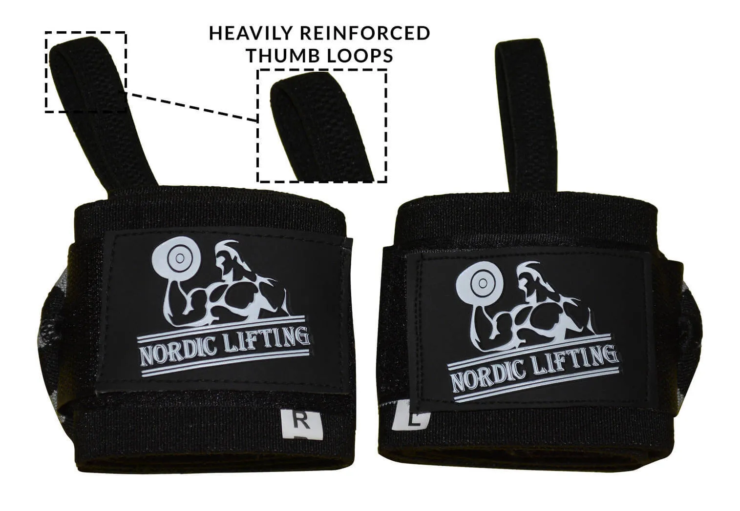 Super Heavy Duty Wrist Wraps (24")