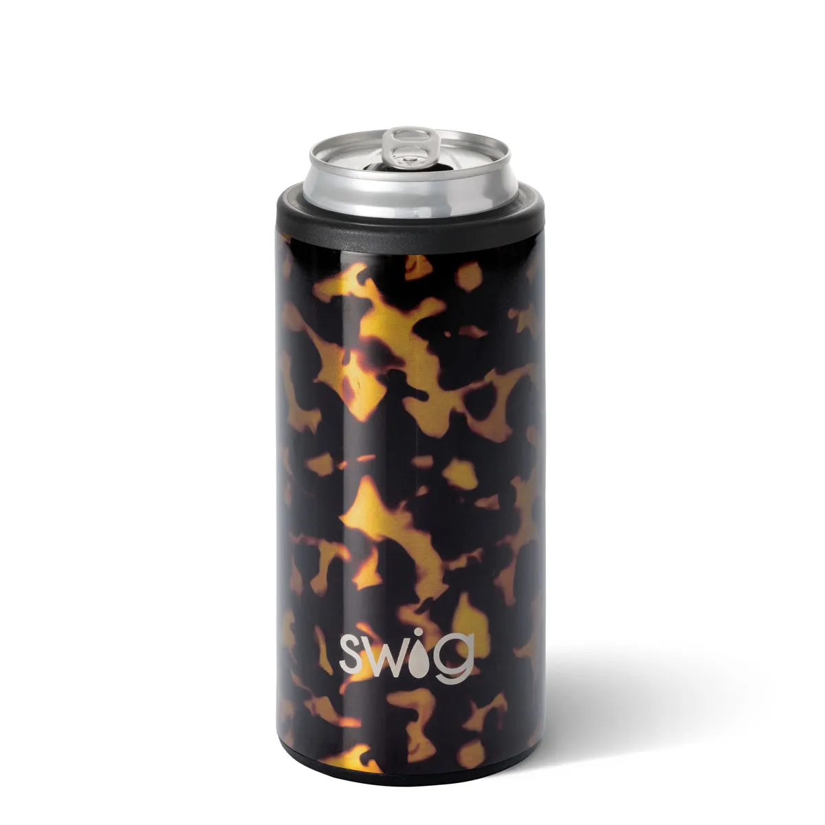 SWIG {BOMBSHELL} Skinny Insulated Stainless Steel Can Cooler (12 oz.)