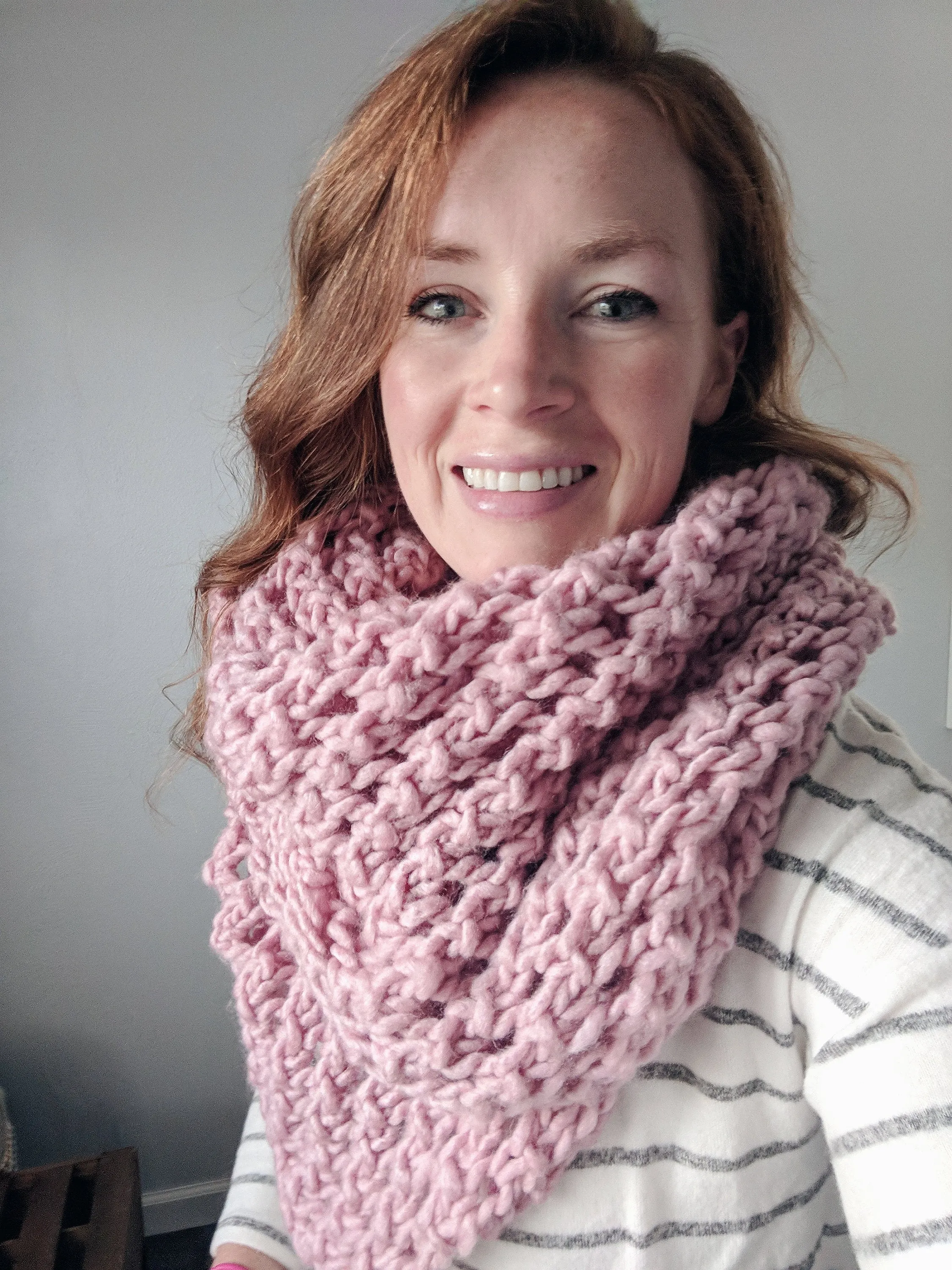 The Lattice Scarf Knitting Pattern - PDF Download