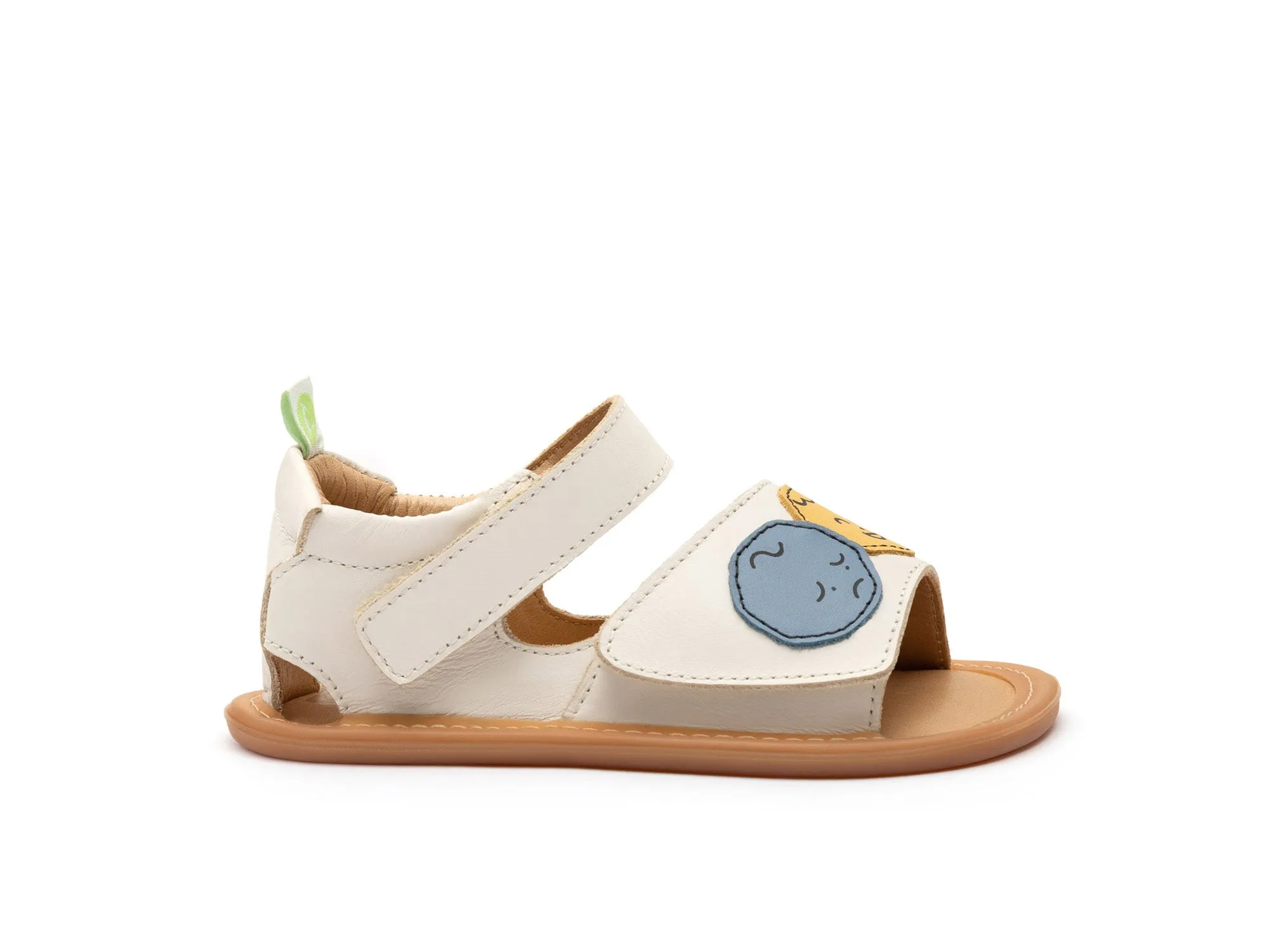 Tip Toey Joey TODDLER SANDALS MOODS - TAPIOCA/ DENIM/ TANGERINE