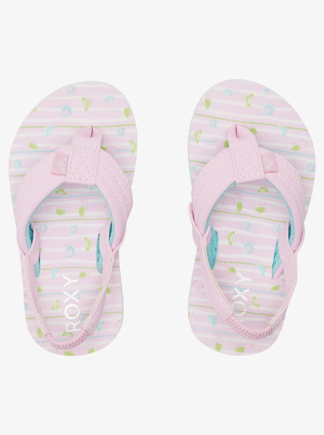 Toddlers Vista Loreto Sandals - White/Lavender