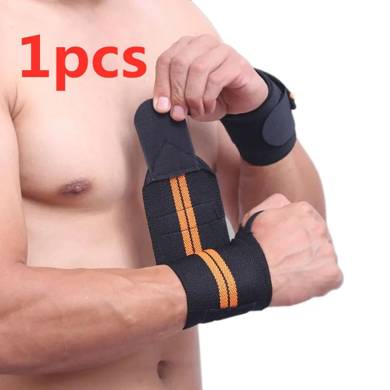 Weight Lifting Wristband Elastic Breathable Wrist Wraps Bandage Gym Fitness Weightlifting