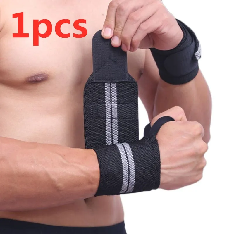 Weight Lifting Wristband Elastic Breathable Wrist Wraps Bandage Gym Fitness Weightlifting