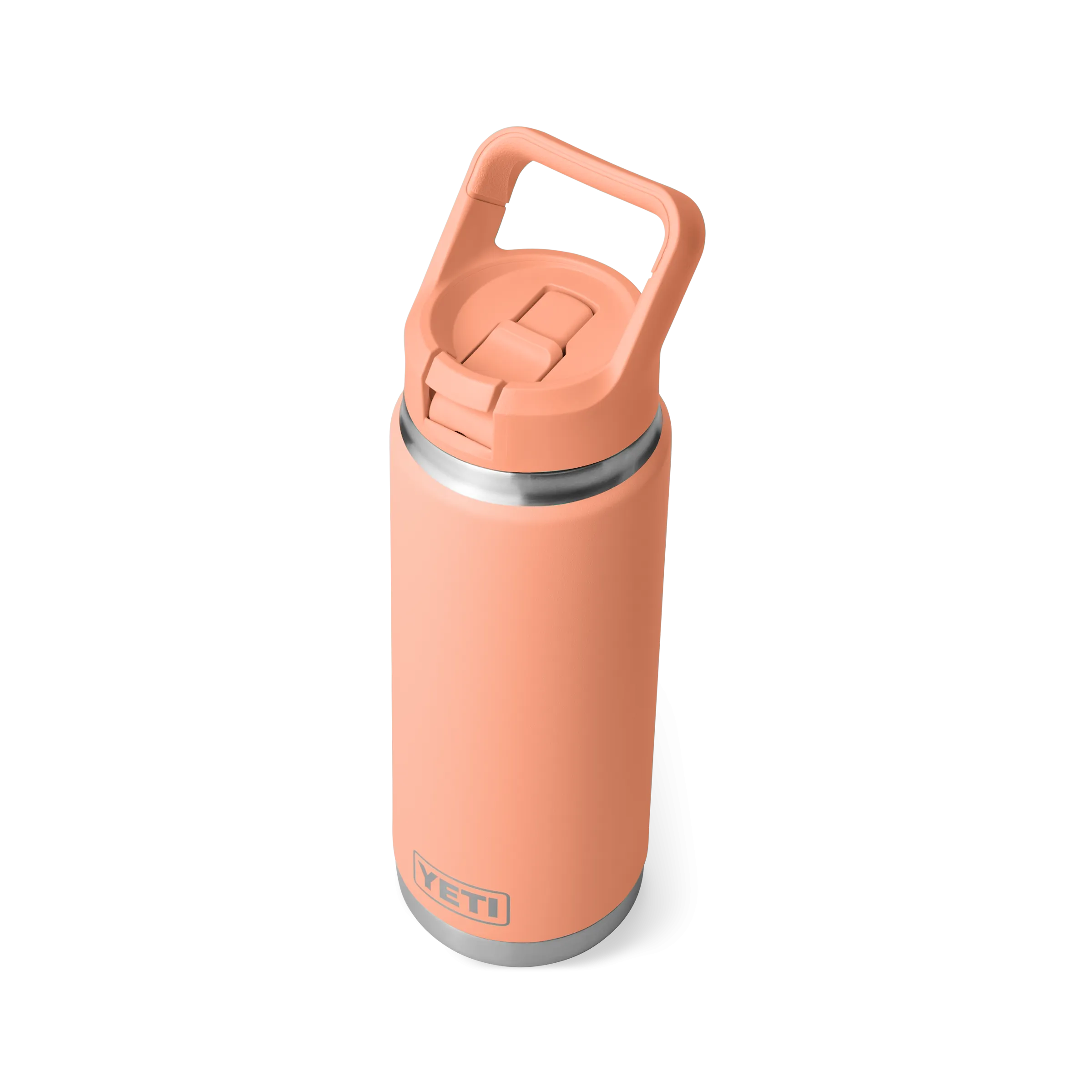 Yeti Rambler 26oz/769ml Bottle with Colour Match Straw Cap - Lowcountry Peach