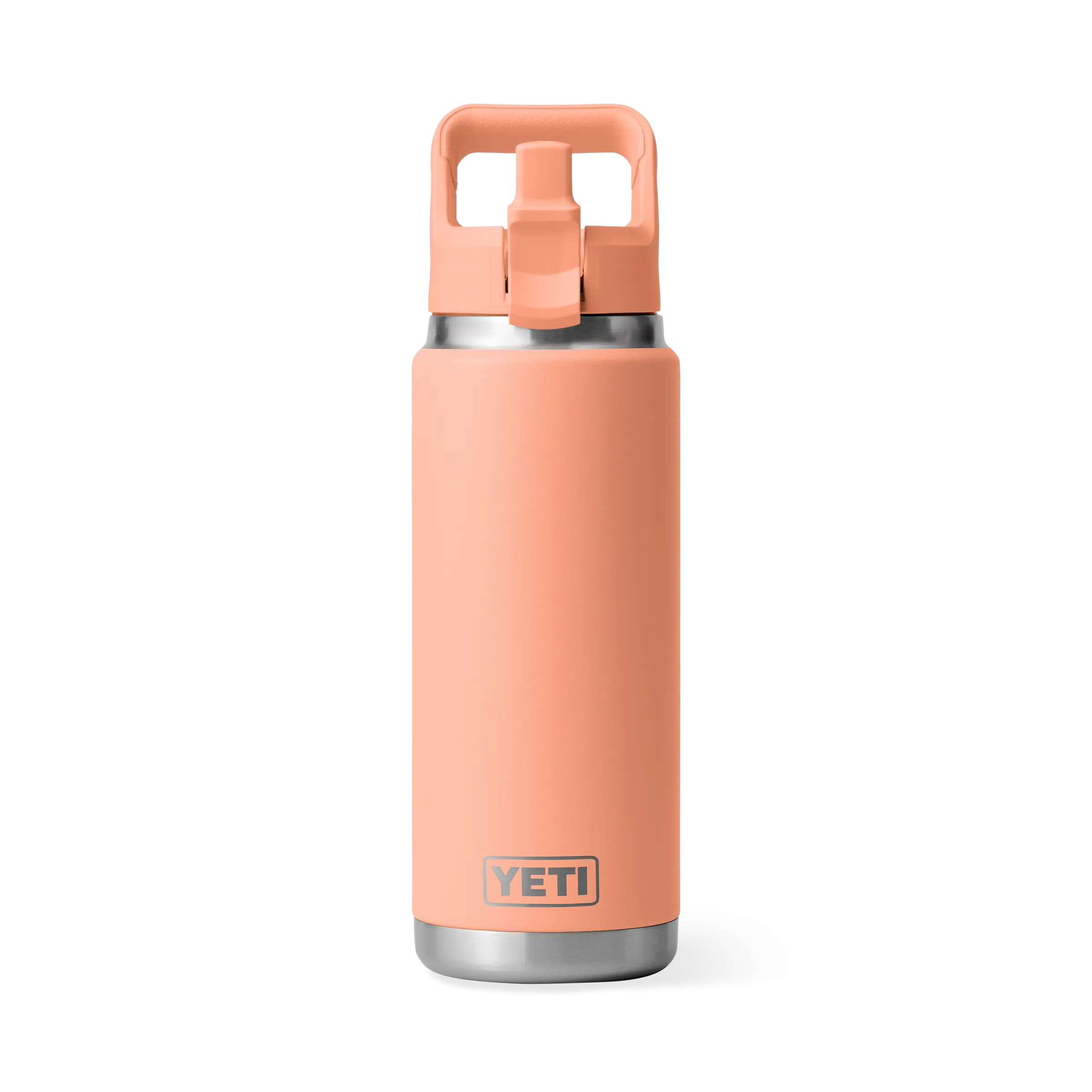 Yeti Rambler 26oz/769ml Bottle with Colour Match Straw Cap - Lowcountry Peach