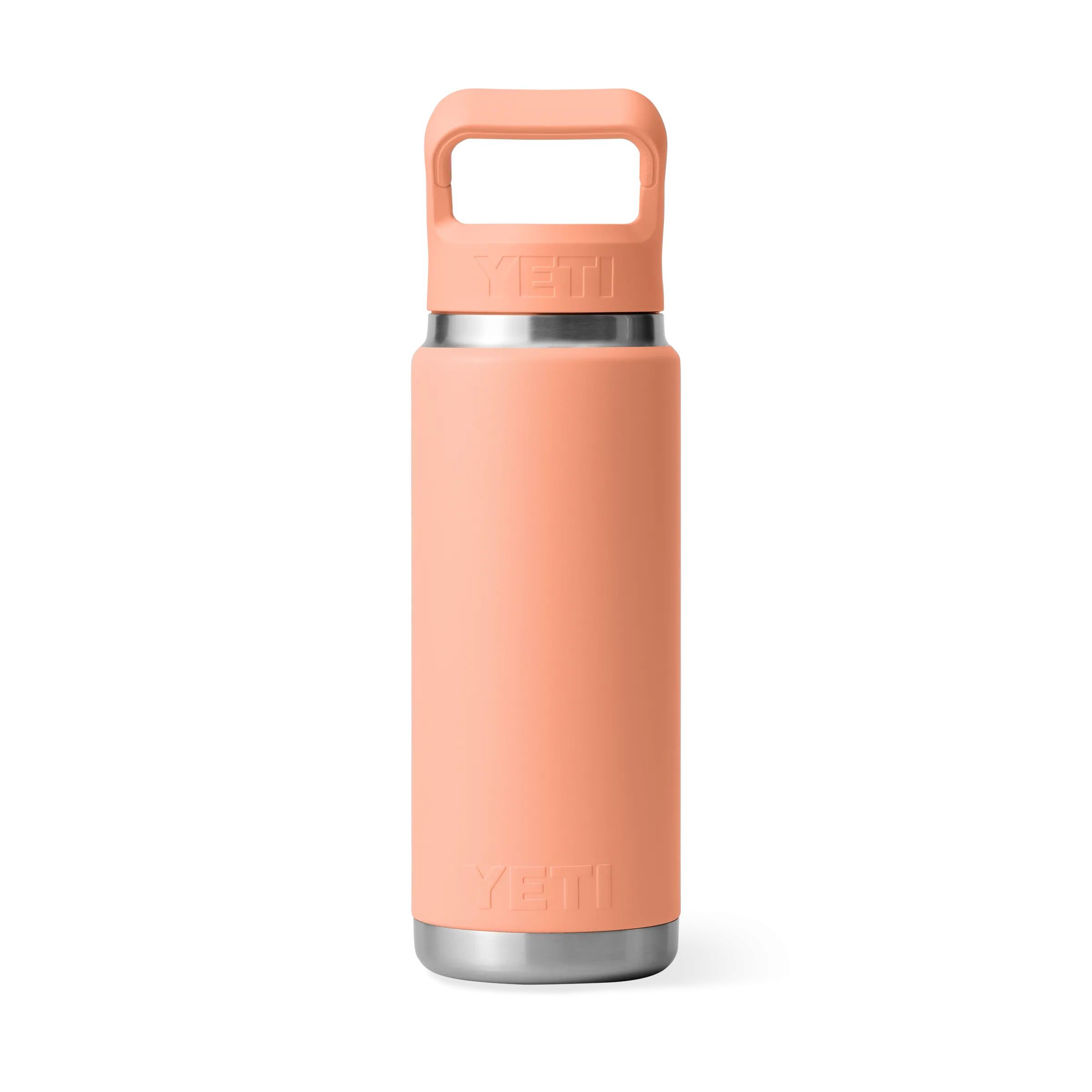 Yeti Rambler 26oz/769ml Bottle with Colour Match Straw Cap - Lowcountry Peach