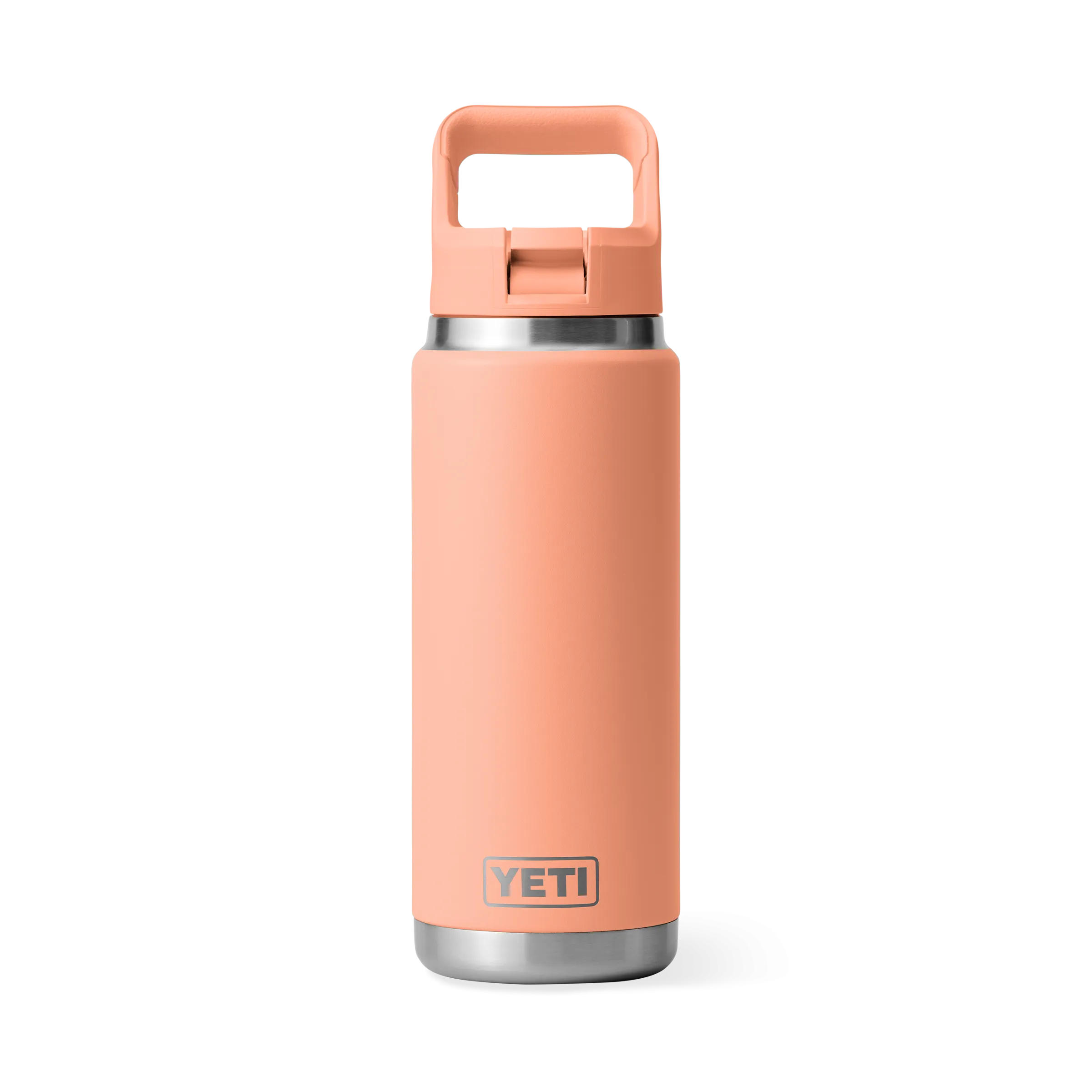 Yeti Rambler 26oz/769ml Bottle with Colour Match Straw Cap - Lowcountry Peach