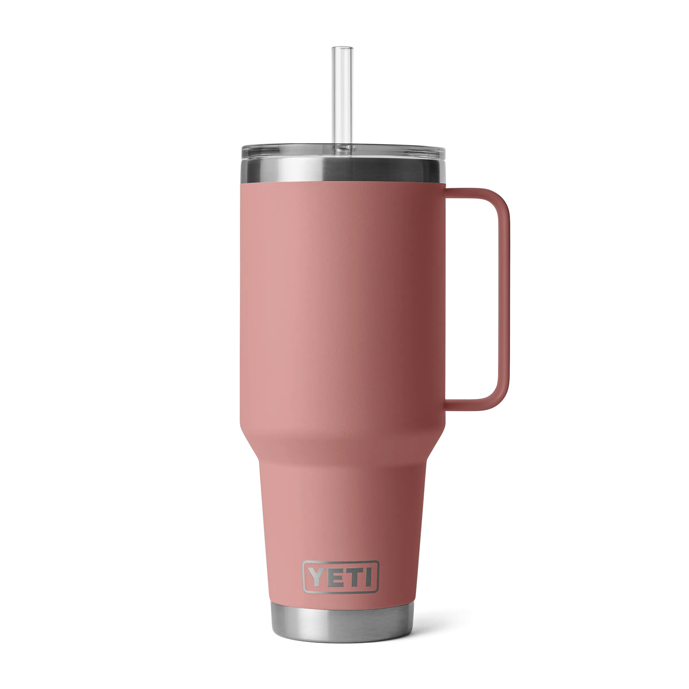 Yeti Rambler 42oz/1.2ml Mug With Straw Lid - Sandstone Pink