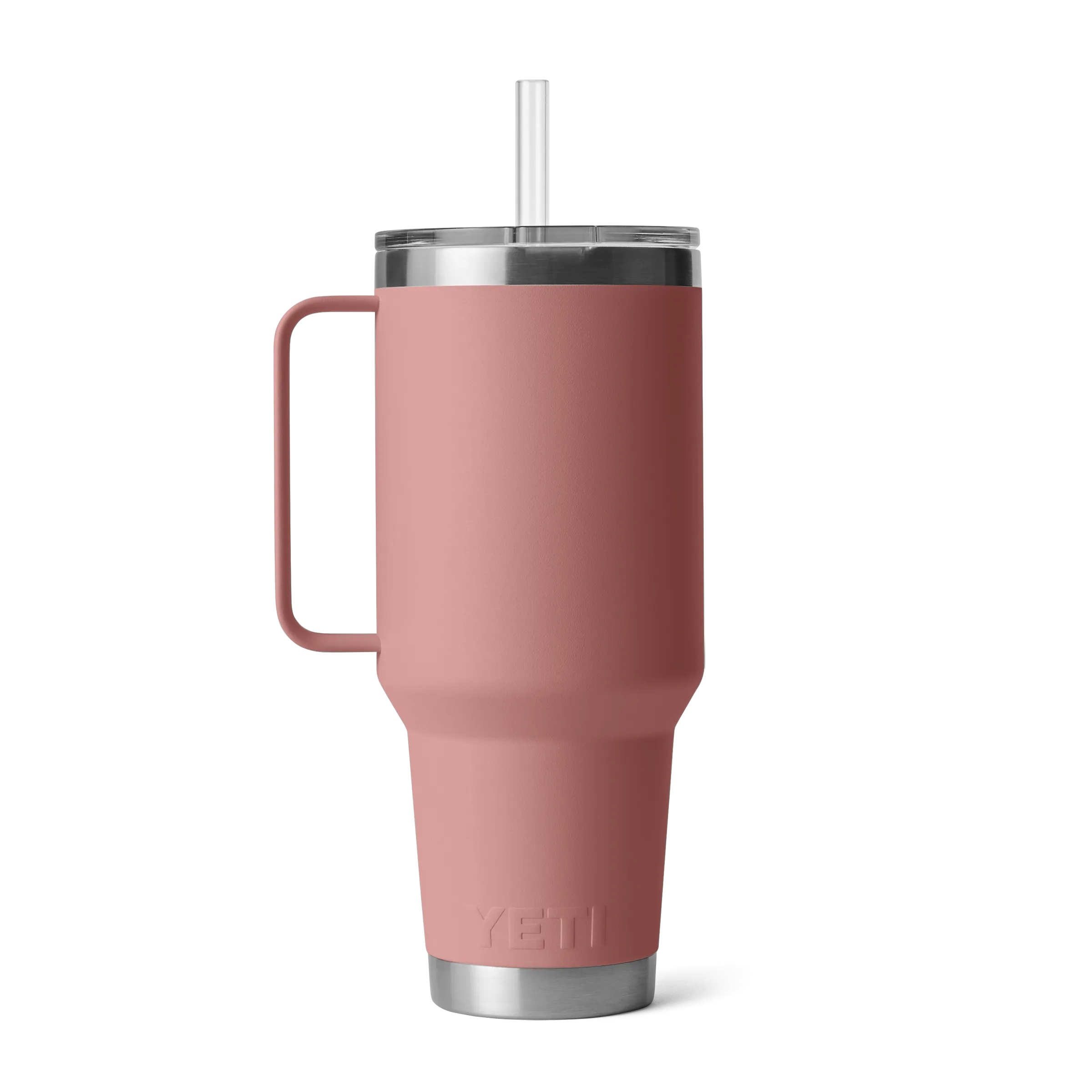 Yeti Rambler 42oz/1.2ml Mug With Straw Lid - Sandstone Pink